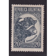 ARGENTINA 1942 GJ 874H ESTAMPILLA NUEVA CON GOMA PAPEL HOLANDESU$ 50